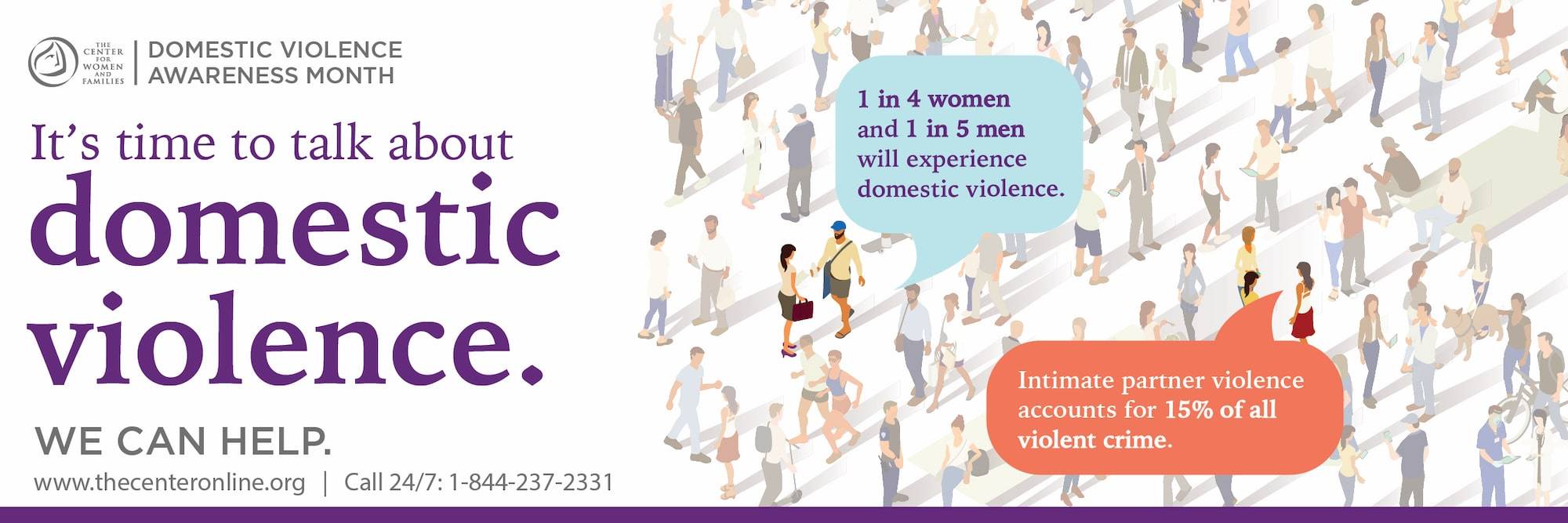 It's time to talk about Domestic Violence