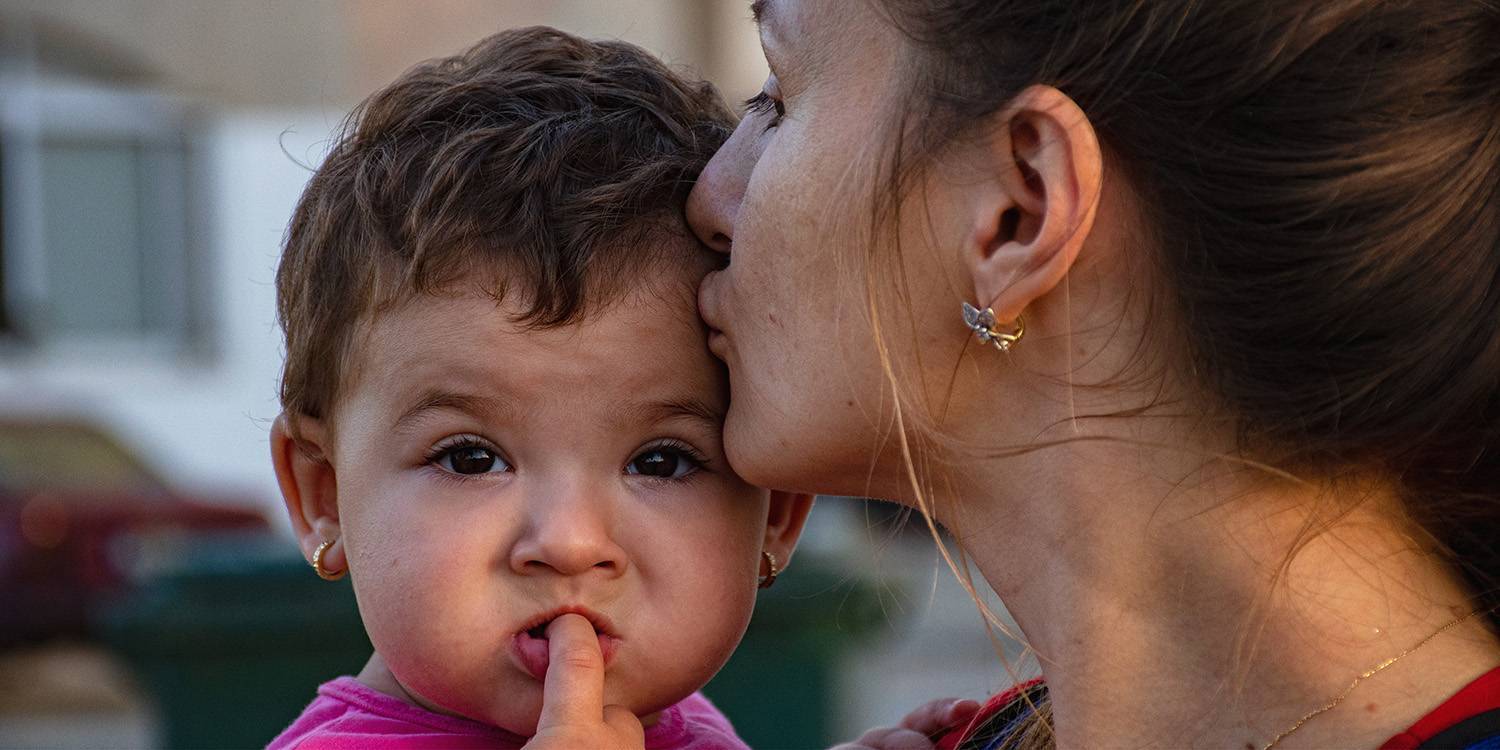 woman and child